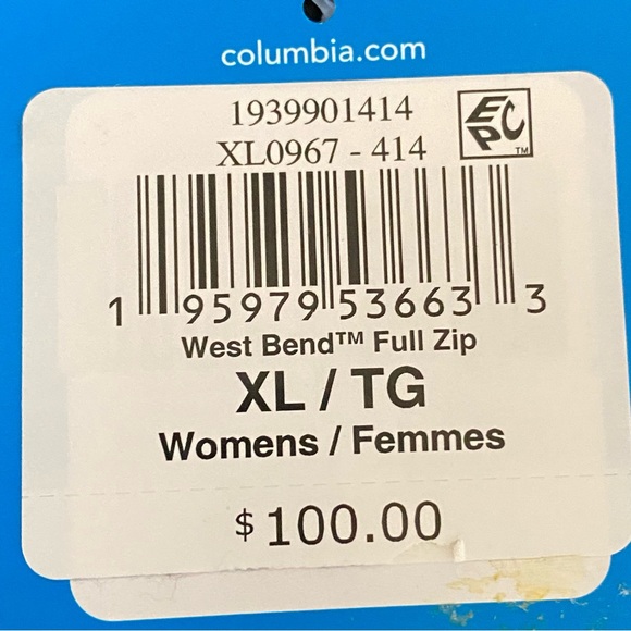 💥3 x HOST PICK💥NWT Columbia West Bend Full Zip Jacket - Picture 7 of 13